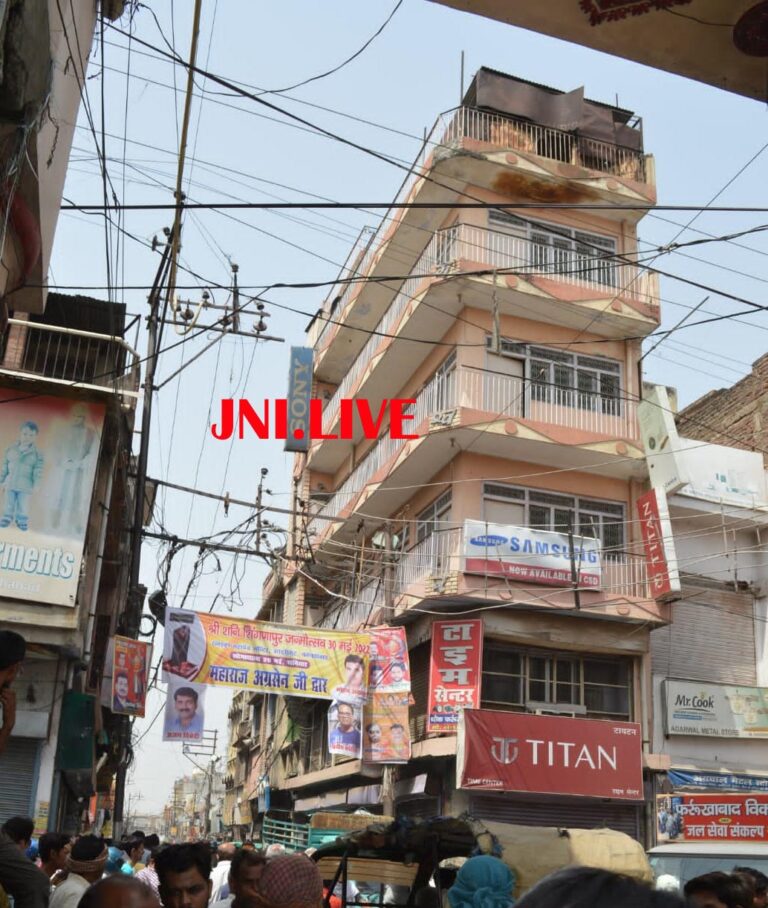 बड़ी खबर, टाइम सेंटर को दो दिन में तोड़नें का पालिका नें दिया नोटिस