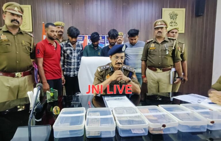 पीड़ित के साथी ने साथियों के साथ दिया  था लूट की घटना को अंजाम, पांच आरोपी गिरफ्तार