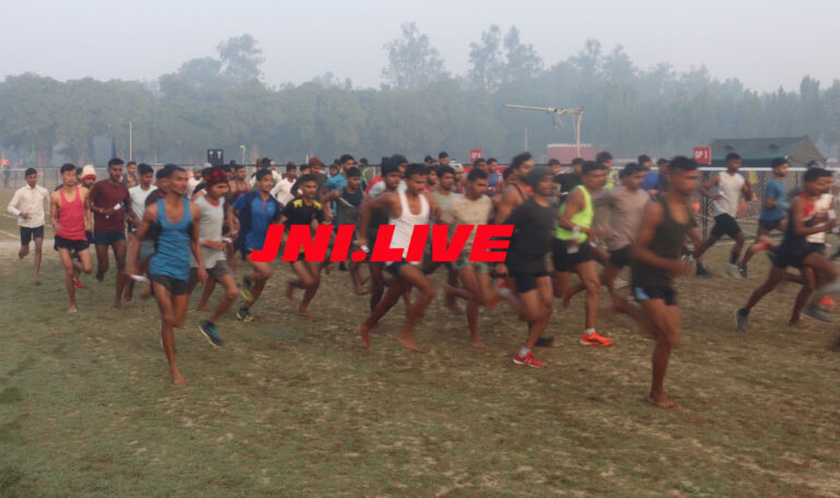 अग्निवीर बनने को रैली में दौड़े 842 युवाओं ने दिखाया उत्साह