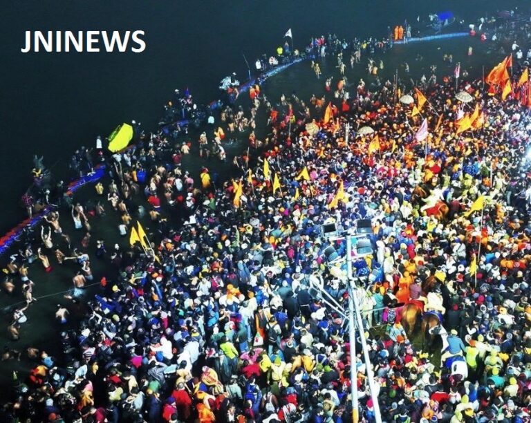 मकर संक्रांति पर दोपहर 12 बजे तक 1 करोड़ 60 लाख श्रद्धालुओ ने किया स्नान,नागा साधुओं के करतब से श्रद्धालु गदगद