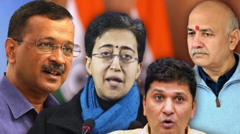 केजरीवाल और मनीष सिसोदिया की हार से आप  के सपनों पर फिरी झाड़ू