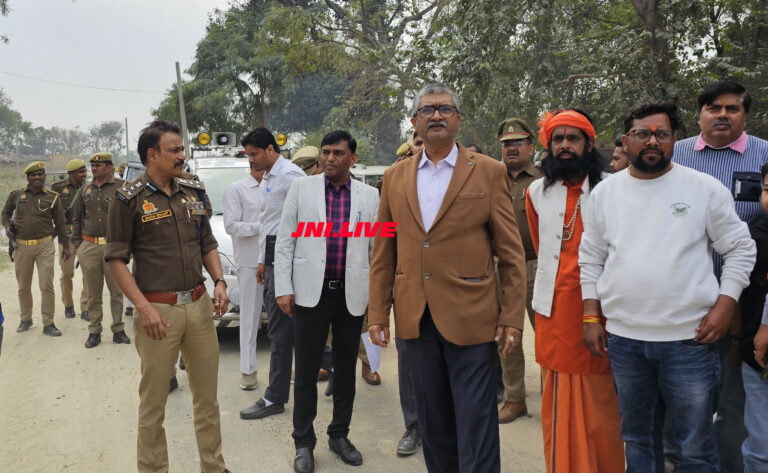 महाशिवरात्रि को लेकर श्रंगीरामपुर घाट का किया निरीक्षण