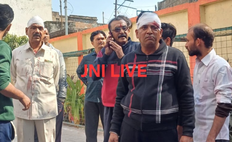 व्यापार मंडल प्रदेश उपाध्यक्ष व भाई के साथ मारपीट, तीन लहुलुहान