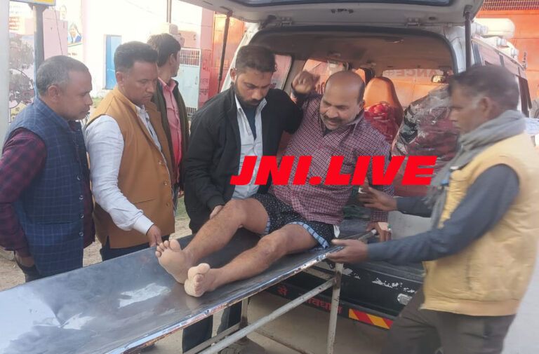 200 किलोमीटर घायल को दौड़ाया! दो कदम नही चल सकी पुलिस