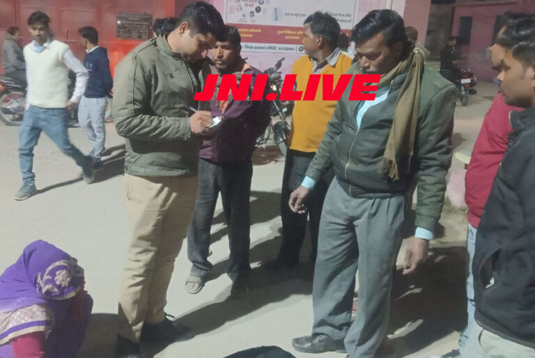 बाइक की टक्कर से साइकिल सबार नें दम तोड़ा