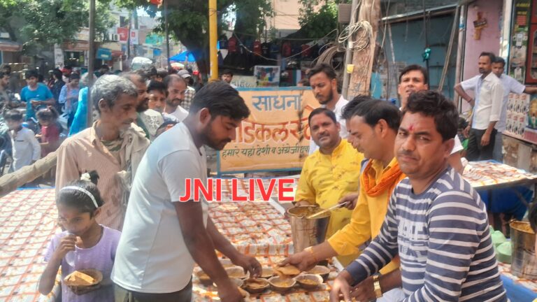 राम नवमी पर हवन-पूजन व कन्याभोज के साथ भंडारे का आयोजन