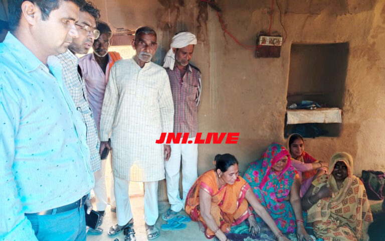 आंधी में बल्ली गिरनें से वृद्ध की मौत