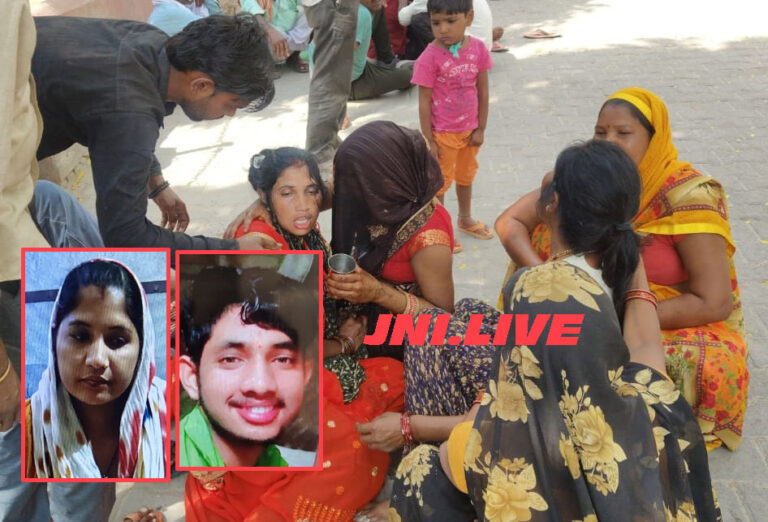 रोडवेज ने मारी टक्कर बाइक सबार भाई-बहन की मौत