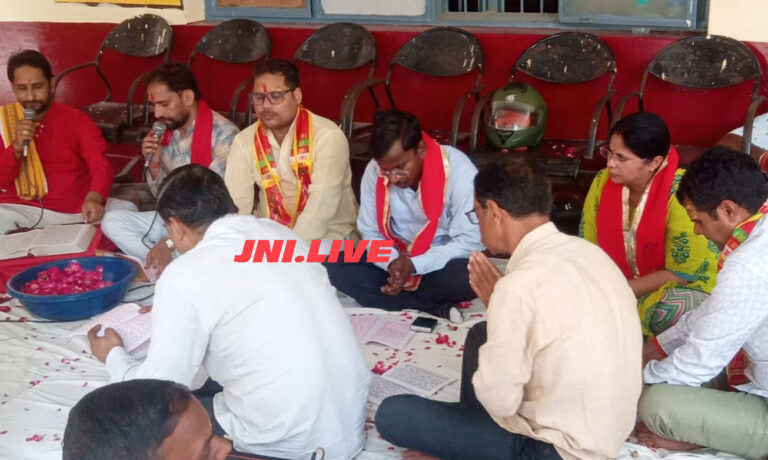 तहसील में आयोजित हुआ सुंदरकाण्ड पाठ