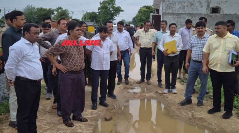 सेन्ट्रल जेल व जसमई विधुत घर निर्माण को एमडी नें देखी भूमि