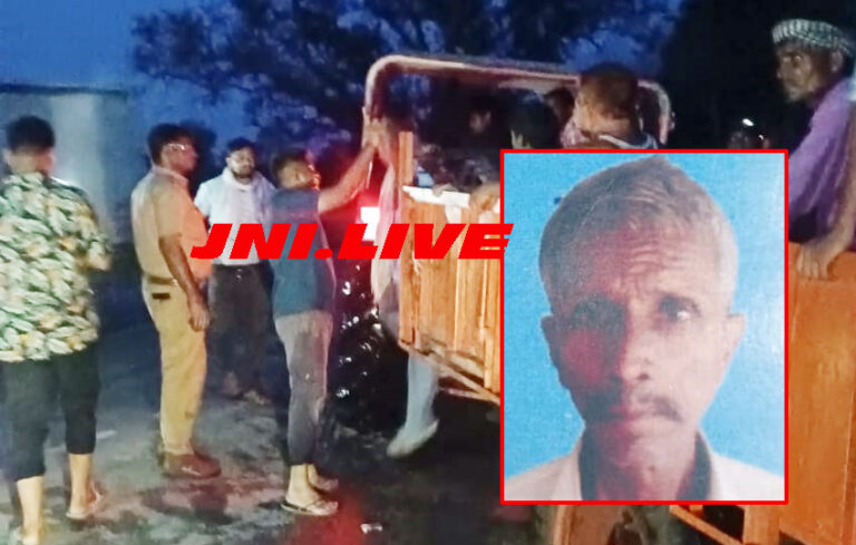 बाढ़ के सैलाब में डूबकर ग्रामीण की मौत