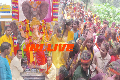 जिले भर में गूंजा गणपति बप्पा मोरया, उत्साह से किया विसर्जन