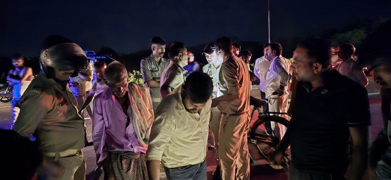 मार्ग दुर्घटना में वृद्ध की मौत