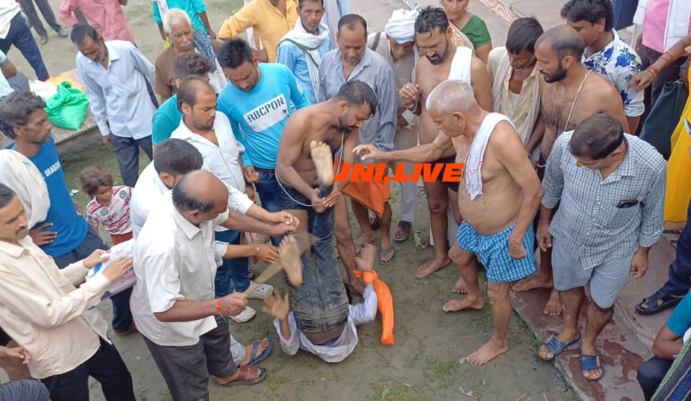 खबर का असर: नाबालिकों से मारपीट में  चार फंसे, एफआईआर