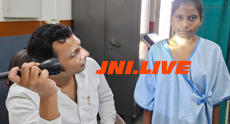 किशोरी की गर्दन में आपरेशन कर निकाली गांठ