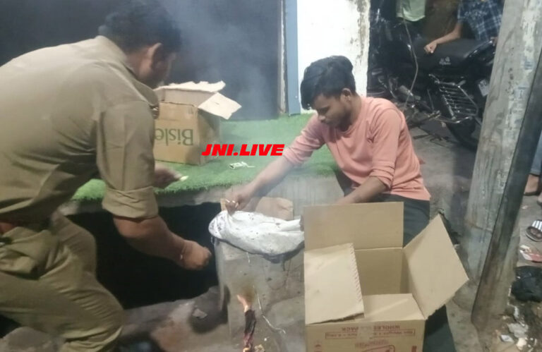 नाले में मिला भ्रूण, पुलिस जाँच में जुटी