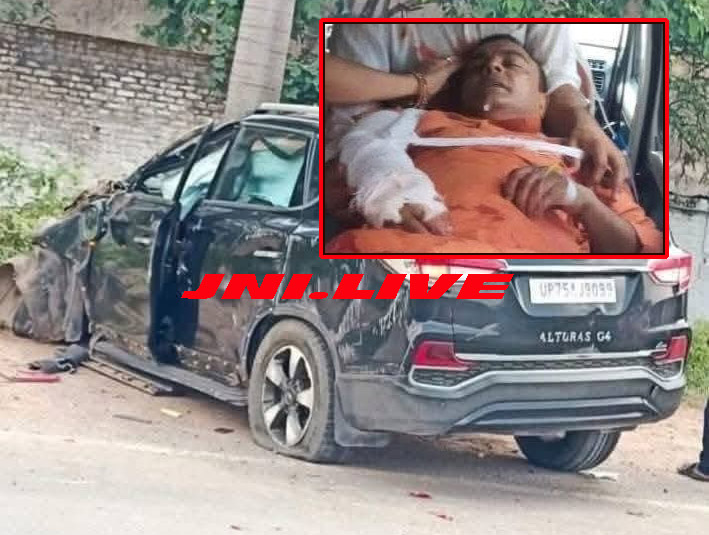 फर्रुखाबाद बीजेपी जिला संगठन प्रभारी शिव महेश दुबे मार्ग दुर्घटना में घायल