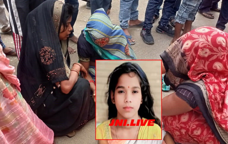 स्कूल बस से कुचलकर बाइक सबार बालिका की मौत