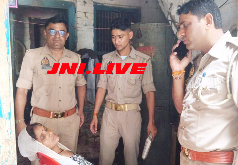 पति से विवाद में फांसी पर झूली महिला, पुलिस की मदद से बची जान