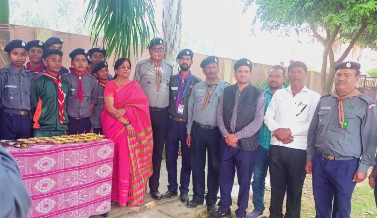 सी.पी. स्कूल में जंबूरी पूर्व प्रशिक्षण शिविर का उत्साहपूर्ण समापन