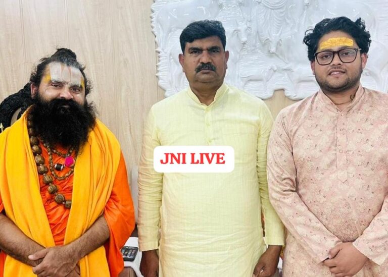 बीजेपी प्रदेश संगठन महामंत्री से महंत ईश्वरदास की मुलाकात