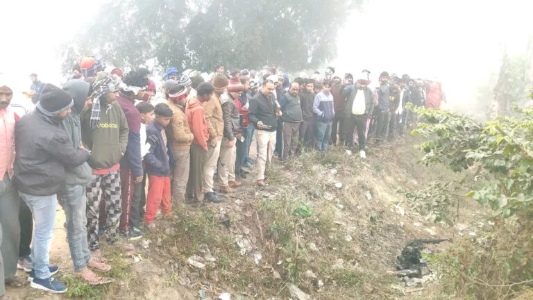 नेशनल हाईवे किनारे जली हालत में युवती का शव मिलने से सनसनी