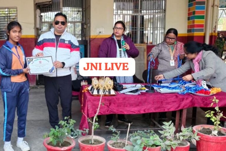 एसबी पब्लिक स्कूल में वार्षिक खेल दिवस धूमधाम से सम्पन्न