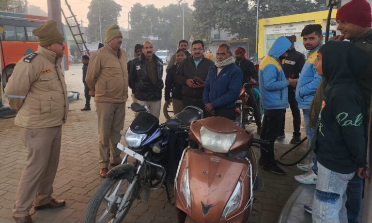 हेलमेट-नो पेट्रोल’ अभियान, 25 वाहनों के चालान