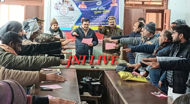 ग्राम प्रधानों को सड़क सुरक्षा की दिलायी शपथ