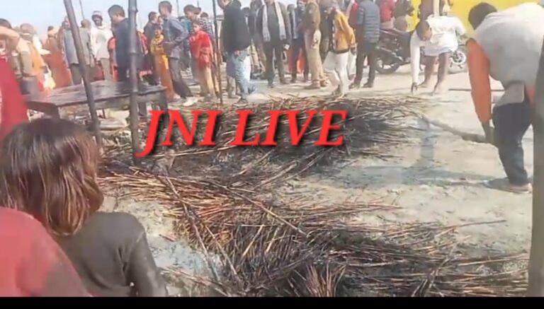 मेलारामनगरिया में प्रसाद की दुकान में लगी आग, बड़ा हादसा टला