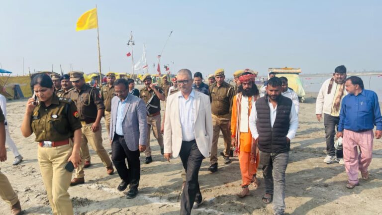 महाशिवरात्रि मेले की तैयारियों का डीएम-एसपी ने किया निरीक्षण