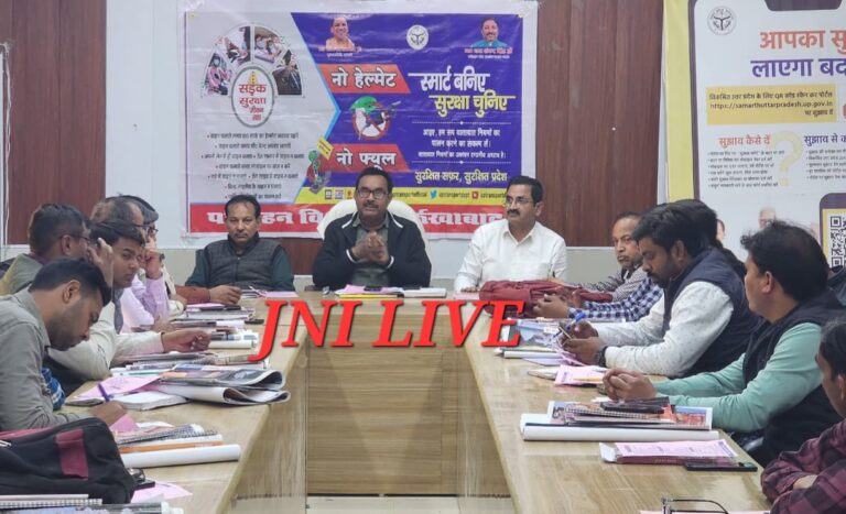 प्रधानों को पढाया सड़क सुरक्षा का पाठ, दिलाई गई शपथ