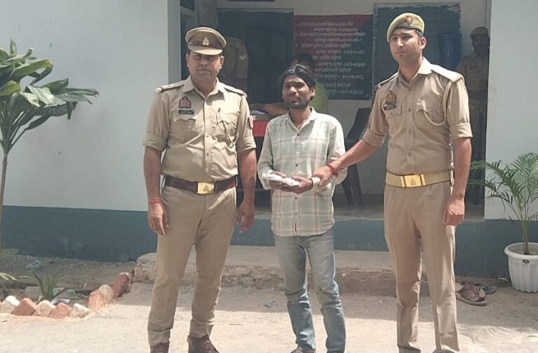 युवक से अवैध तमंचा व कारतूस बरामद, मुकदमा दर्ज