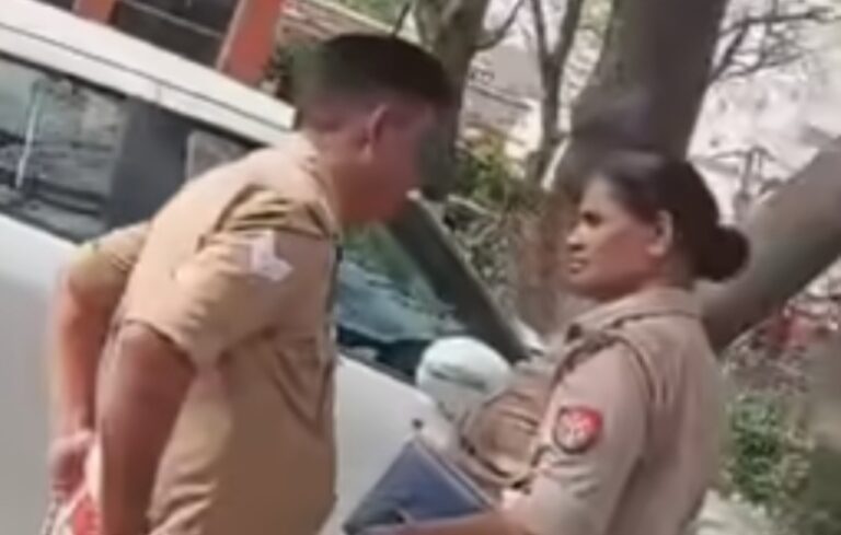 रिश्वत लेने में महिला दारोगा व सिपाही चालक सस्पेंड