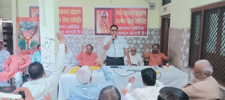 परशुराम शोभायात्रा के सौरभ संयोजक व आदित्य प्रभारी