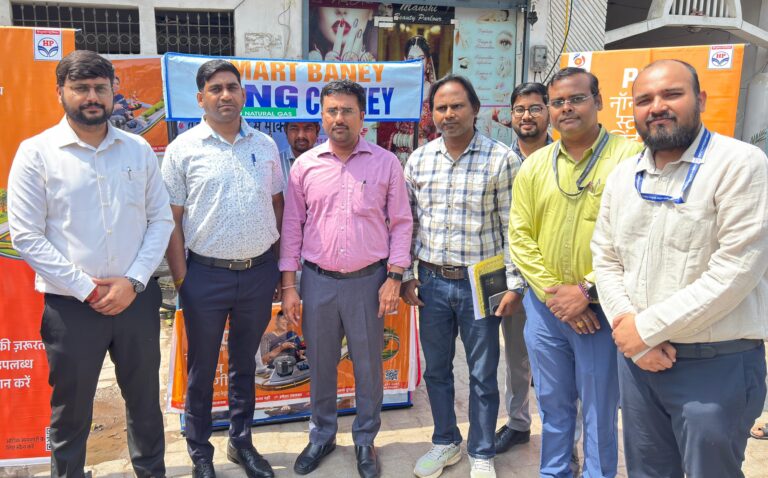 आवास विकास में पीएनजी गैस कनेक्शन हेतु कैम्प का शुभारम्भ