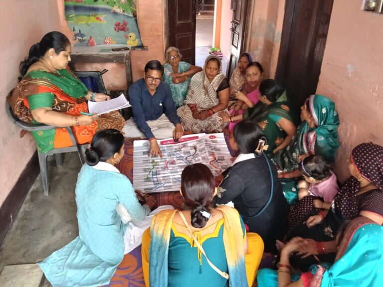 सांपसीढ़ी के माध्यम से मलेरिया से बचाव के सिखाये गुर