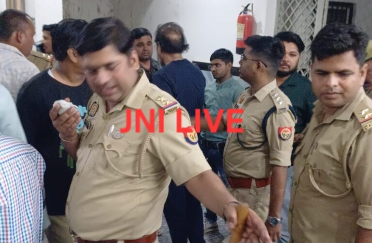 ग्लोबल अस्पताल में संदिग्ध गैस रिसाब से भगदड़, अस्पताल कराया खाली, मारपीट का आरोप