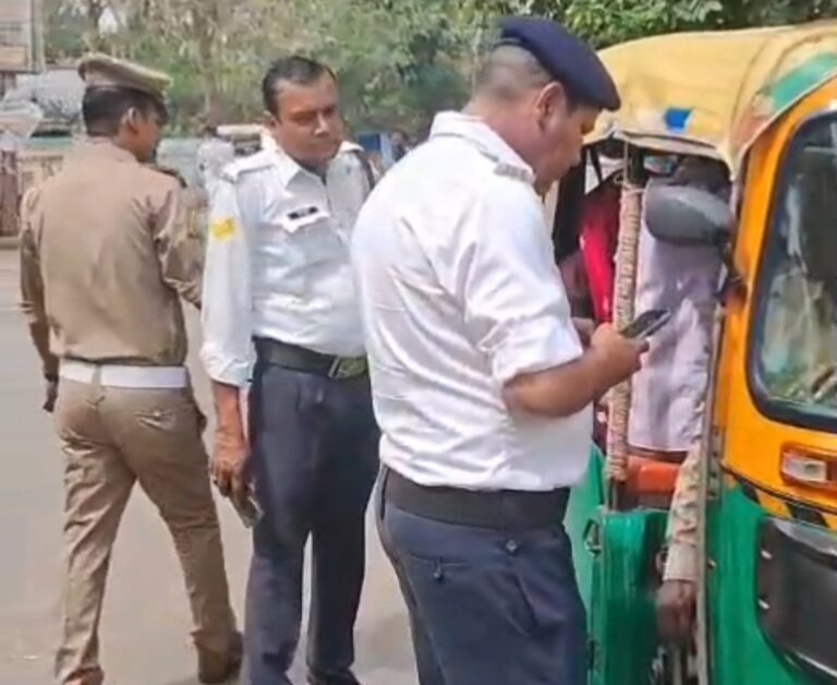 खबर का असर: ओवरलोडिंग पर कसा शिकंजा, तीसरे दिन चला सघन अभियान