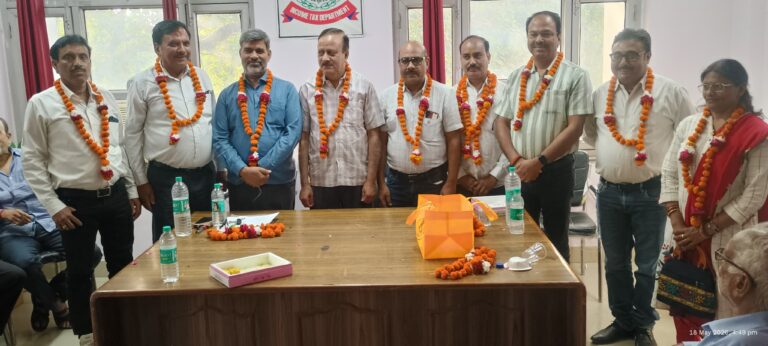 सर्वसम्मति से संपन्न हुआ टैक्स बार एसोसिएशन का चुनाव, सभी पदाधिकारी निर्विरोध निर्वाचित