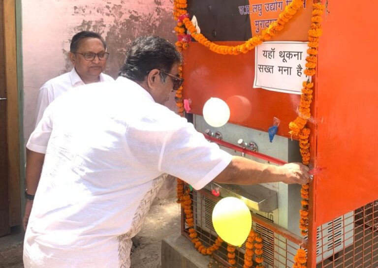 सदर विधायक ने पोस्टमार्टम हाउस में यात्री प्रतीक्षालय और वाटर कूलर का किया लोकार्पण