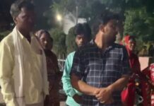 दो बाइकों की आमने-सामने भिड़ंत में बुजुर्ग महिला की मौत, तीन घायल