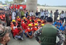 बाढ़ आपदा से निपटने को राज्य स्तरीय मेगा मॉक ड्रिल