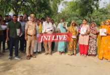 पुलिस ने चलाया साइबर जागरूकता अभियान, ग्रामीणों को बताए बचाव के उपाय