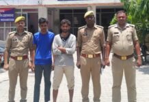 चोरी की बाइक बेचने पहुंचे दो आरोपी गिरफ्तार, वाहन बरामद