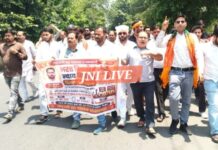 स्व. भरत तिवारी के कथित फर्जी एनकाउंटर की निष्पक्ष जांच की मांग, राष्ट्रपति के नाम सौंपा ज्ञापन