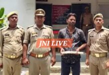 पुलिस गश्त में युवक अवैध तमंचे समेत गिरफ्तार, आर्म्स एक्ट में भेजा गया जेल