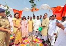 वृक्षारोपण महाकुंभ में फर्रुखाबाद ने लगाया 40.93 लाख पौधों का रिकॉर्ड