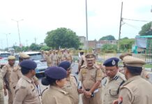 कार सवार युवक की गोली मारकर हत्या मामले में डीआईजी ने परखी व्यवस्था