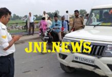 पांचालघाट गंगा पुल पर बोलेरो की टक्कर से बालिका घायल,मची अफरातफरी